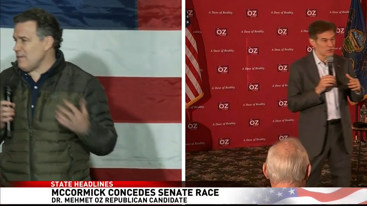 Dave McCormick Concedes Pa Senate Race - FOX8