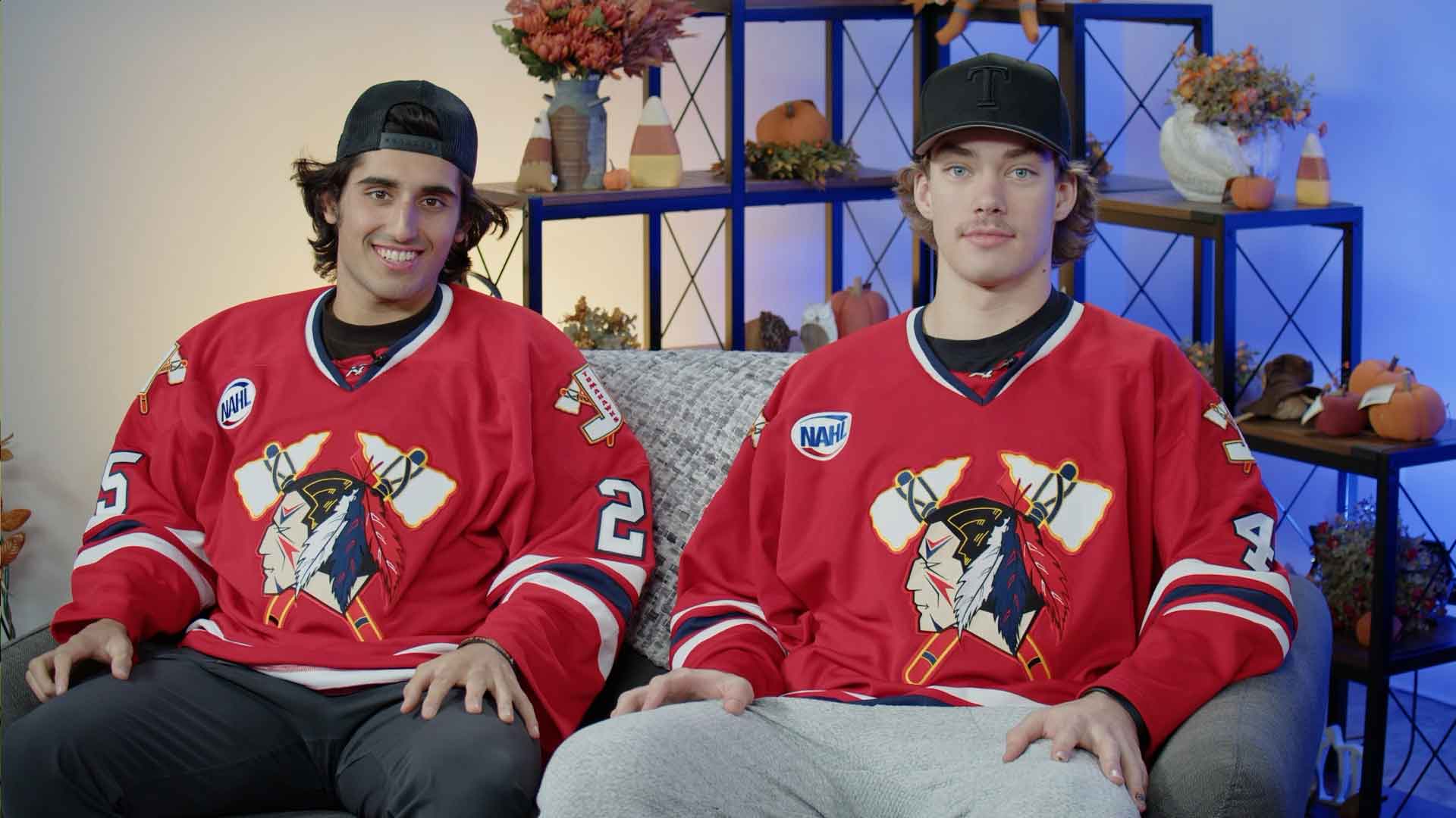 Isaac Holt and Chase Sandhu - Johnstown Tomahawks - FOX8