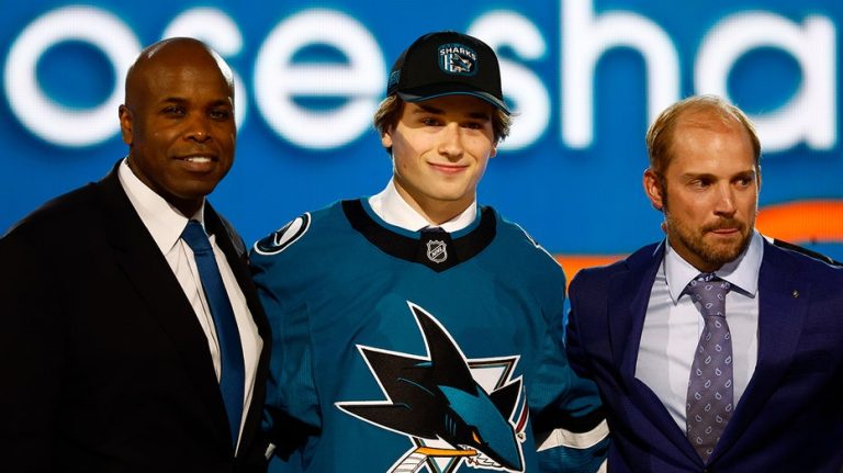 Sharks Select Macklin Celebrini With No. 1 Pick In NHL Draft - FOX8