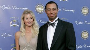 Tiger Woods, Ex-wife Elin Nordegren Share Hug Following Golf Tournament 